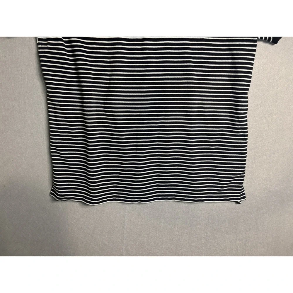 Nike Dri-FIT The Nike Polo Striped Men's XL Black/White
